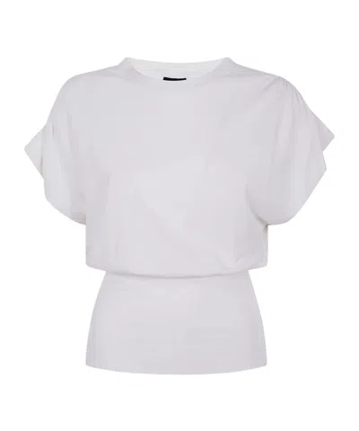 THOM KROM THOM KROM GATHERED SLEEVE TOP