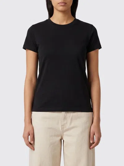Thom Krom T-shirt In Modal In Black