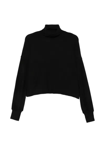 Thom Krom Turtleneck Long-sleeve Sweater In Black