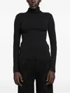 Thom Krom Turtleneck T-shirt In Black