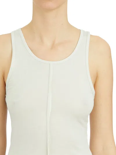 Thom Krom Ultra Light Long Tank Top In White