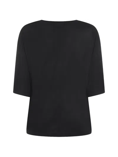 Thom Krom V-neck Blouse In Black
