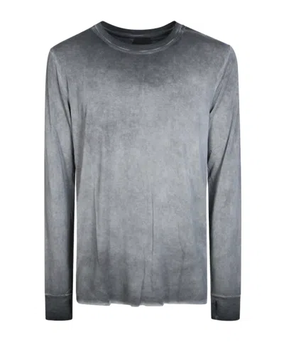 Thom Krom Vintage Tiedye Longsleeve Tshirt In Animal Print