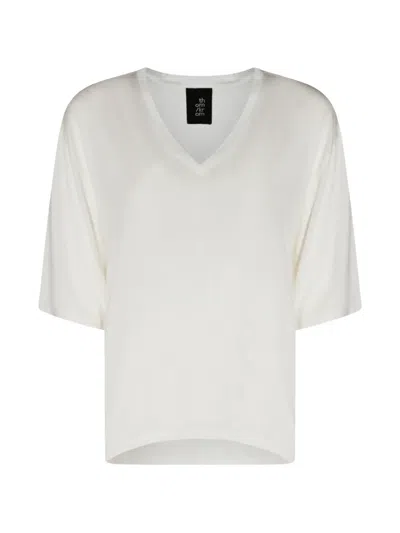 Thom Krom V-neck T-shirt In White