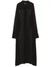 Thom Krom W D 39 Maxi Dress In Black