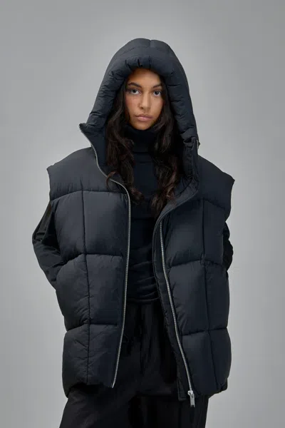 Thom Krom W-j-214 Women Vest In Black
