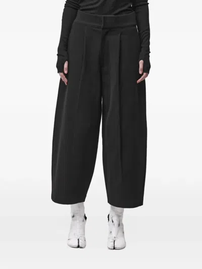 Thom Krom W St 438 Pleated Wide-leg Trousers In Black