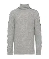 Thom Krom Whipstitch-detailing Sweater In Gray