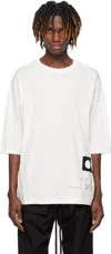 Thom Krom White M Ts 839 T-shirt In Off White