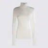 Thom Krom White Viscose Top In White
