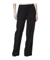 Thom Krom Pantaloni Di Lana A Gamba Larga In Black