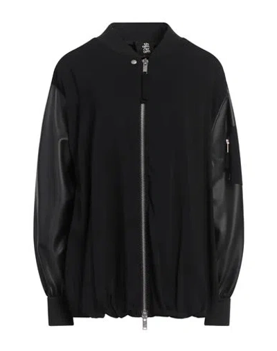 Thom Krom Woman Jacket Black Size M Viscose, Elastane, Rayon, Polyamide