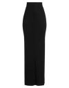 Thom Krom Woman Maxi Skirt Black Size L Viscose, Elastane In Black