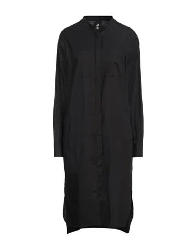 Thom Krom Woman Midi Dress Black Size S Cotton, Elastane