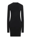 Thom Krom Woman Mini Dress Black Size M Cotton, Modal, Elastane In Black