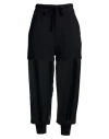 Thom Krom Woman Pants Black Size L Rayon, Elastane In Black
