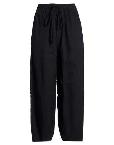 Thom Krom Woman Pants Black Size M Linen, Cotton