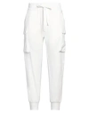 Thom Krom Woman Pants White Size S Cotton, Modal, Elastane In White