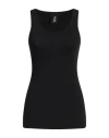 Thom Krom Round-neck Sleeveless Tank Top In Black