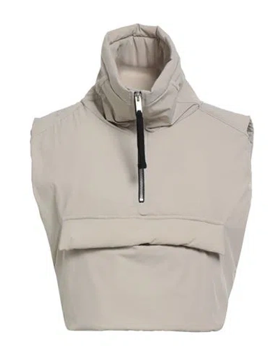 Thom Krom Woman Vest Grey Size M Nylon, Elastane In Gray