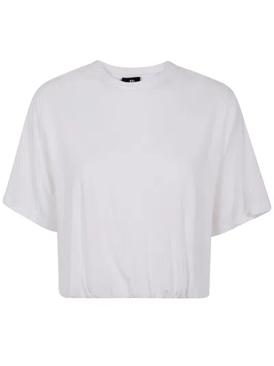 Thom Krom Women Cropped T-shirt In White