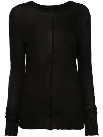 Thom Krom Women Sweat Shirt Full Zip In Black