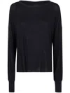 Thom Krom Women Sweatshirt Round Neck In Black