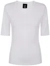 Thom Krom Women T-shirt Worked Clothing In Off White