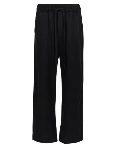 Thom Krom Black Wool Trousers