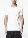 Thom Krom Worked Cotton T-shirt In White