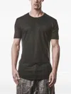 Thom Krom Worked T-shirt In Brown
