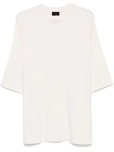 Thom Krom Worked T-shirt In Neutrals