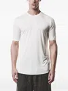 Thom Krom Worked T-shirt In White