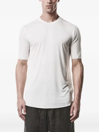 Thom Krom Worked T-shirt In White