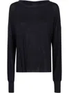 Thom Krom Women Sweatshirt Round Neck In Black  