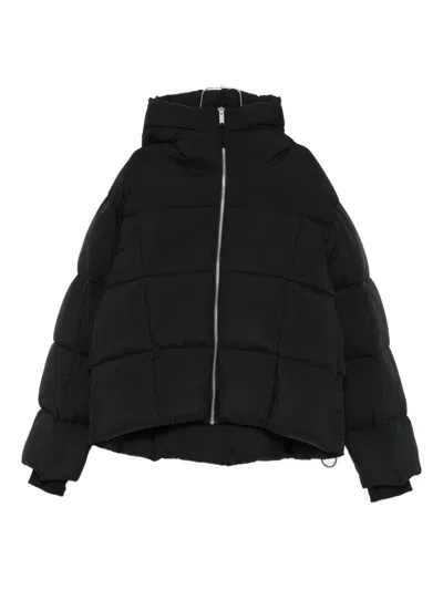 Thom Krom Zip-up Hooded Jacket In Black