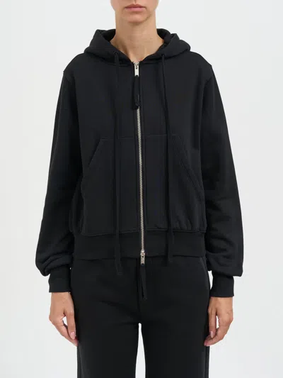 Thom Krom Zip-up Hoodie In Black