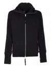 Thom Krom Zip-up Hoodie In Black
