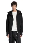 Thom Krom Zip-up Hoodie With Hand Gaiters In Black
