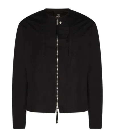Thom Krom Zip-front Jacket In Black