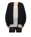 Thom Krom Black Msj 705 Bomber Jacket In Black