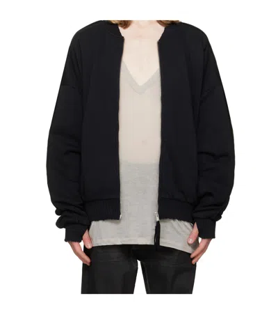 THOM KROM ZIP-UP PANELLED JACKET