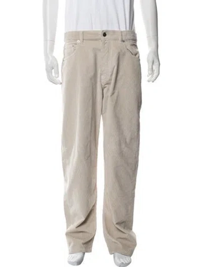 Pre-owned Thom Sweeney Corduroy Pants In Neutrals
