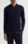 Thom Sweeney Cotton & Cashmere Bomber Jacket