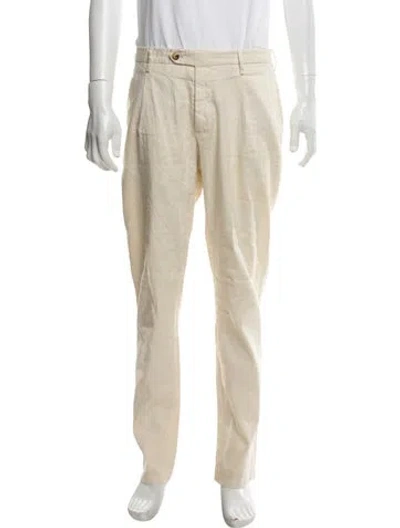 Pre-owned Thom Sweeney Dress Pants In Neutrals