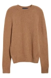 Thom Sweeney Wool-blend Sweater In Camel