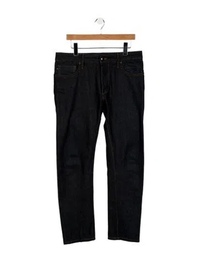 Pre-owned Thom Sweeney Skinny Jeans In Black
