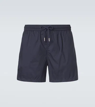 Thom Sweeney Swim Trunks In Blue