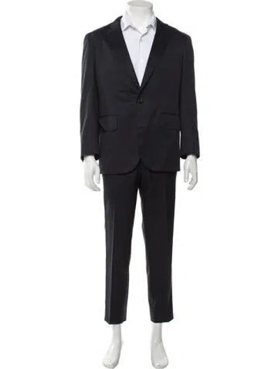 Pre-owned Thom Sweeney Two-piece Suit In Blue