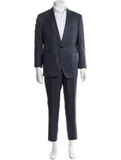 Pre-owned Thom Sweeney Two-piece Suit In Blue